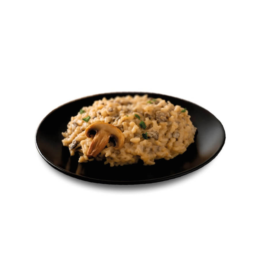 Risotto cu ciuperci Metabolika - aliment proteic pentru slăbire sănătoasă protocol VLCKD