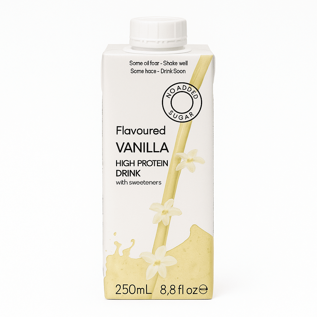 Bautura proteica cu vanilie Metabolika - shake gata de consum pentru slabire sanatoasa VLCKD